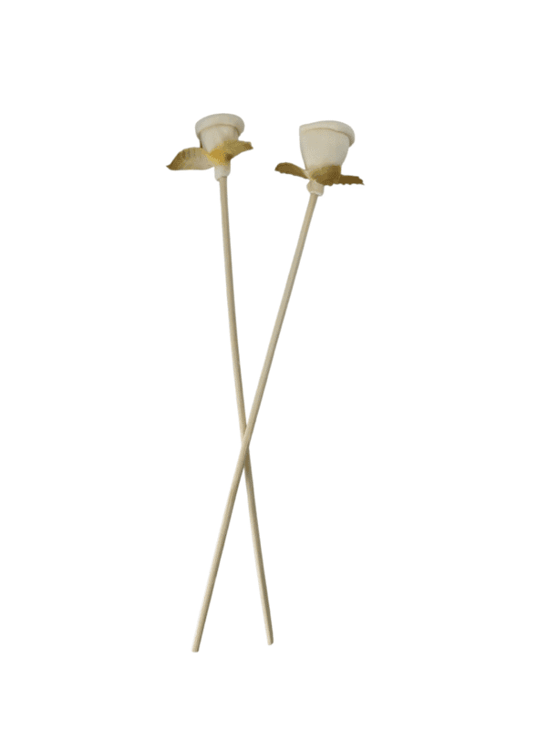 Varillas Rattan Flor Rosa Stick - 202 - Imagen 2