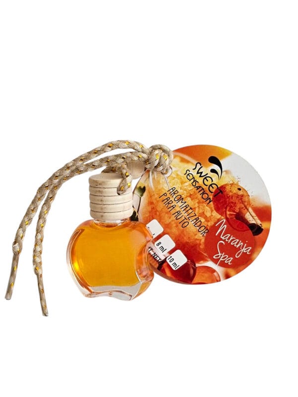 Aromatizador p/Auto Botellita - Naranja Spa