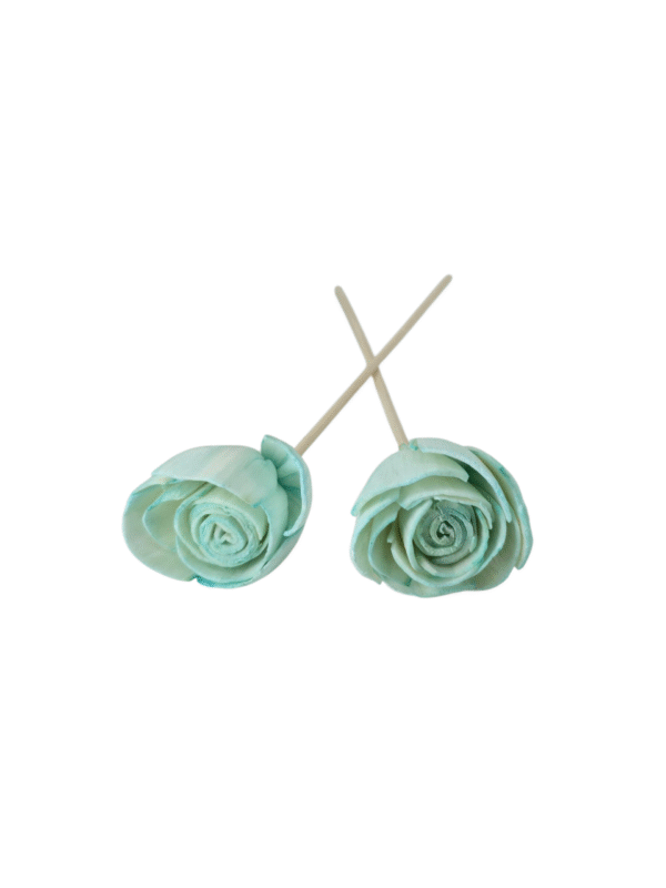 Varillas Rattan Rosa Grande Verde - Imagen 2